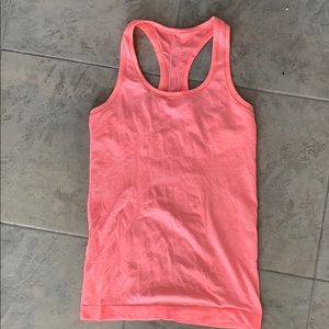 Swiftly tank top neon pink size 6
